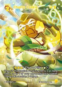 Churro Cookie (SSR) - Age of Heroes and Kingdoms - CookieRun: Braverse TCG card