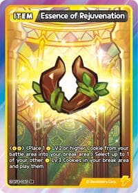Essence of Rejuvenation - Age of Heroes and Kingdoms - CookieRun: Braverse TCG card