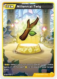 Millennial Twig - Age of Heroes and Kingdoms - CookieRun: Braverse TCG card