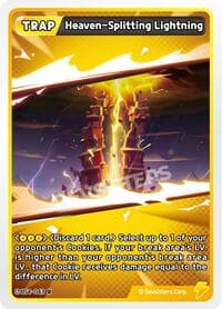Heaven-Splitting Lightning - Age of Heroes and Kingdoms - CookieRun: Braverse TCG card