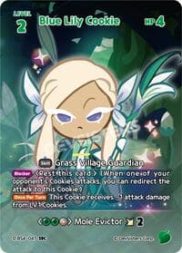 Blue Lily Cookie (SEC) - Age of Heroes and Kingdoms - CookieRun: Braverse TCG card