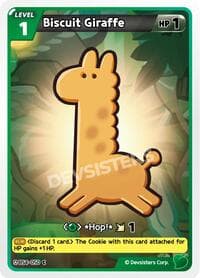 Biscuit Giraffe - Age of Heroes and Kingdoms - CookieRun: Braverse TCG card