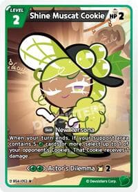 Shine Muscat Cookie - Age of Heroes and Kingdoms - CookieRun: Braverse TCG card