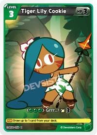 Tiger Lily Cookie (056) - Age of Heroes and Kingdoms - CookieRun: Braverse TCG card