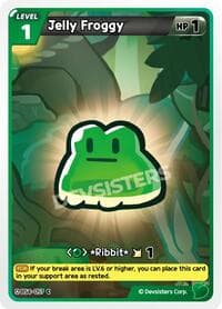 Jelly Froggy (Ver. 1) - Age of Heroes and Kingdoms - CookieRun: Braverse TCG card