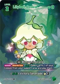 Lilybell Cookie (SEC) - Age of Heroes and Kingdoms - CookieRun: Braverse TCG card