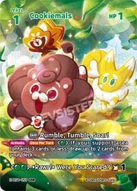 Cookiemals (SSR) - Age of Heroes and Kingdoms - CookieRun: Braverse TCG card