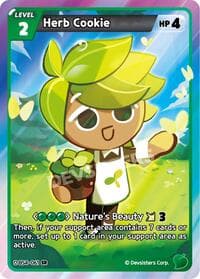 Herb Cookie (061) - Age of Heroes and Kingdoms - CookieRun: Braverse TCG card