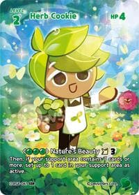 Herb Cookie (061) (SSR) - Age of Heroes and Kingdoms - CookieRun: Braverse TCG card