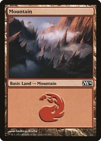 Mountain (245) - Magic 2014 (M14) - Magic: The Gathering card