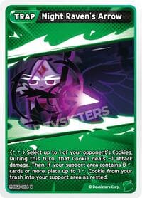 Night Raven's Arrow - Age of Heroes and Kingdoms - CookieRun: Braverse TCG card