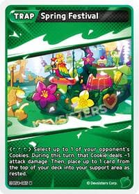 Spring Festival - Age of Heroes and Kingdoms - CookieRun: Braverse TCG card