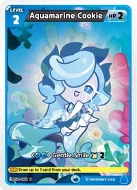 Aquamarine Cookie - Age of Heroes and Kingdoms - CookieRun: Braverse TCG card