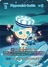 Peppermint Cookie (SEC) - Age of Heroes and Kingdoms - CookieRun: Braverse TCG card