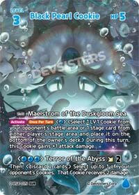 Black Pearl Cookie (SUR) - Age of Heroes and Kingdoms - CookieRun: Braverse TCG card