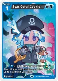 Star Coral Cookie - Age of Heroes and Kingdoms - CookieRun: Braverse TCG card