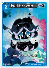 Squid Ink Cookie - Age of Heroes and Kingdoms - CookieRun: Braverse TCG card