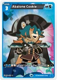 Abalone Cookie - Age of Heroes and Kingdoms - CookieRun: Braverse TCG card