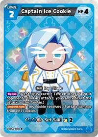 Captain Ice Cookie - Age of Heroes and Kingdoms - CookieRun: Braverse TCG card