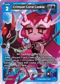 Crimson Coral Cookie - Age of Heroes and Kingdoms - CookieRun: Braverse TCG card