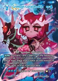 Crimson Coral Cookie (SSR) - Age of Heroes and Kingdoms - CookieRun: Braverse TCG card