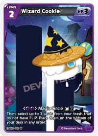 Wizard Cookie (091) - Age of Heroes and Kingdoms - CookieRun: Braverse TCG card