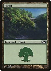 Forest (249) - Magic 2014 (M14) - Magic: The Gathering card
