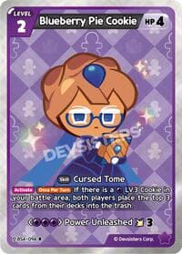 Blueberry Pie Cookie - Age of Heroes and Kingdoms - CookieRun: Braverse TCG card