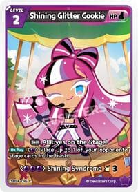 Shining Glitter Cookie - Age of Heroes and Kingdoms - CookieRun: Braverse TCG card