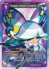 Sugar Glass Cookie - Age of Heroes and Kingdoms - CookieRun: Braverse TCG card