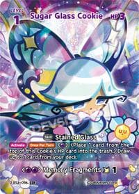 Sugar Glass Cookie (SSR) - Age of Heroes and Kingdoms - CookieRun: Braverse TCG card