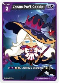 Cream Puff Cookie - Age of Heroes and Kingdoms - CookieRun: Braverse TCG card