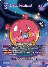 Space Doughnut (SEC) - Age of Heroes and Kingdoms - CookieRun: Braverse TCG card