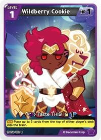 Wildberry Cookie (102) - Age of Heroes and Kingdoms - CookieRun: Braverse TCG card