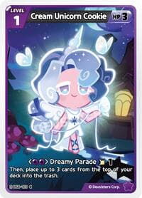 Cream Unicorn Cookie - Age of Heroes and Kingdoms - CookieRun: Braverse TCG card