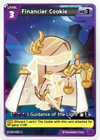Financier Cookie (105) - Age of Heroes and Kingdoms - CookieRun: Braverse TCG card
