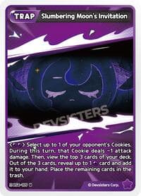 Slumbering Moon's Invitation - Age of Heroes and Kingdoms - CookieRun: Braverse TCG card