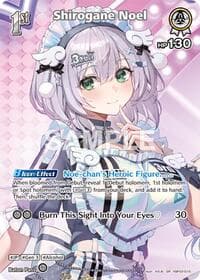 Shirogane Noel (SR) - Ayakashi Vermilion - Hololive card
