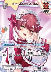 Houshou Marine (SR) - Ayakashi Vermilion - Hololive card