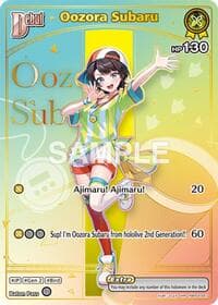 Oozora Subaru (HR) - Ayakashi Vermilion - Hololive card