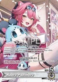 Raora Panthera (OSR) - Ayakashi Vermilion - Hololive card