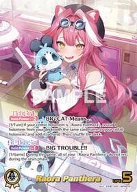 Raora Panthera (OUR) - Ayakashi Vermilion - Hololive card