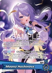 Moona Hoshinova (OSR) - Ayakashi Vermilion - Hololive card