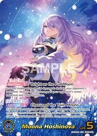 Moona Hoshinova (OUR) - Ayakashi Vermilion - Hololive card