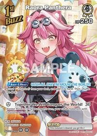 Raora Panthera (SR) (hBP06-013) - Ayakashi Vermilion - Hololive card