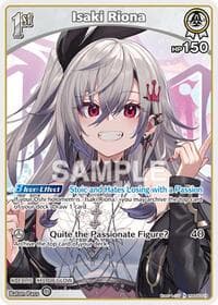 Isaki Riona (R) - Ayakashi Vermilion - Hololive card