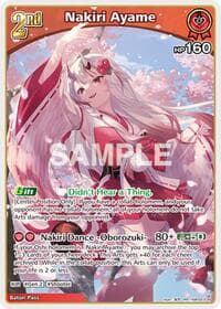 Nakiri Ayame (RR) - Ayakashi Vermilion - Hololive card