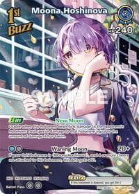 Moona Hoshinova (SR) (hBP06-052) - Ayakashi Vermilion - Hololive card