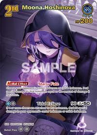 Moona Hoshinova (UR) - Ayakashi Vermilion - Hololive card