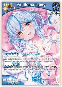 Yukihana Lamy (R) - Ayakashi Vermilion - Hololive card